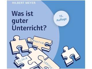 Hilbert Meyer Ber Guten Unterricht