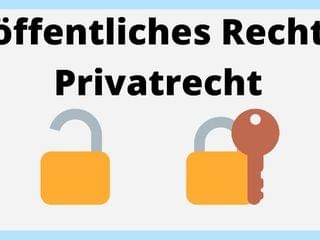 Ffentliches Recht Und Privatrecht